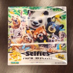 Selfie "Bush Babies" 3D Animal Puzzle. 300 piece
